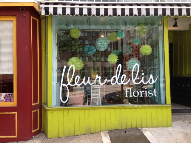 window graphics, vinyl, installation, typography, graphic design, storefront