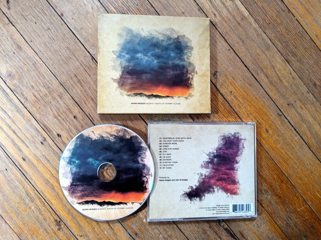 graphic design, composite, cd, booklet, layout, music, quinn hedges